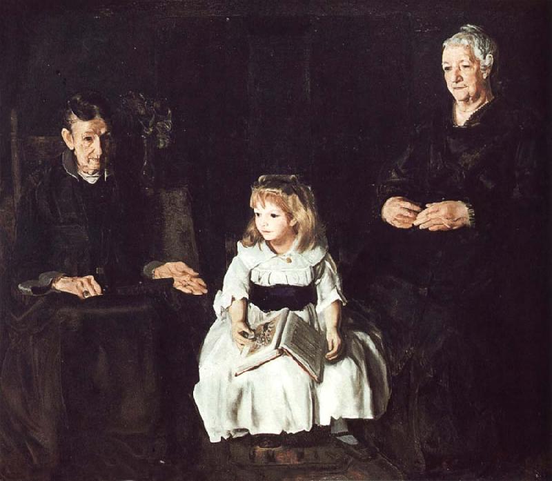 George Wesley Bellows Jan  Ailino and Anna oil painting image
